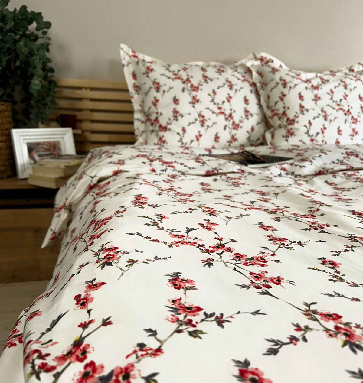 Lenjerie de pat Bumbac Ranforce 100% Crem 022
