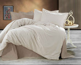Lenjerie de pat Bumbac Ranforce 100% Bej 019