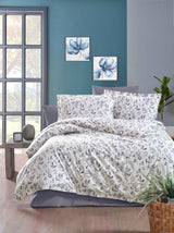 Lenjerie de pat Bumbac Ranforce 100% Gri 013
