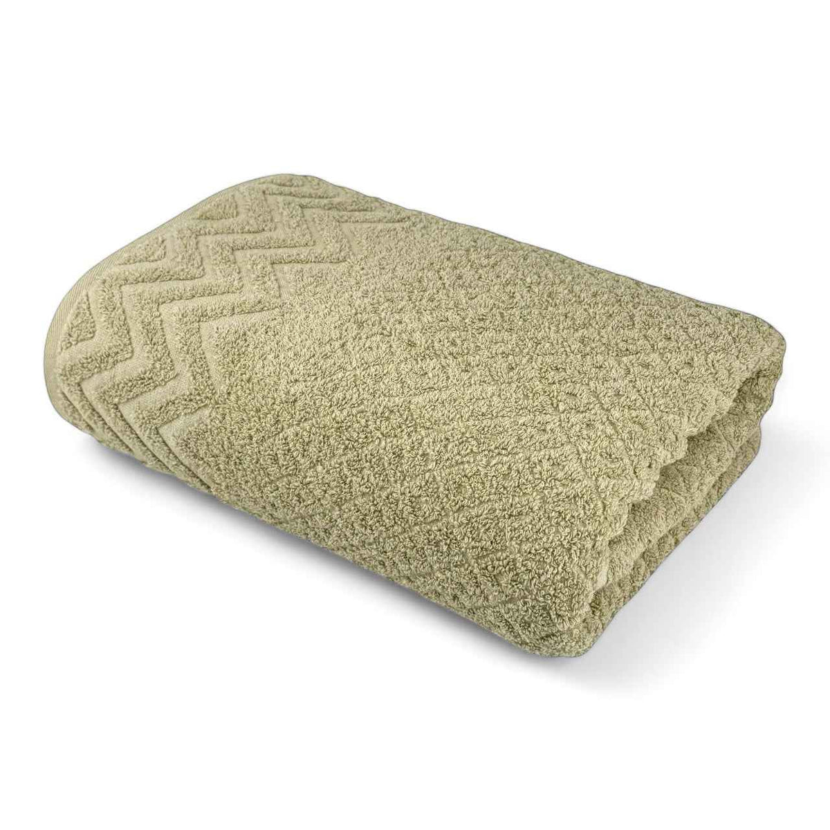 Prosoape de baie din bumbac - Zigzag Kaki