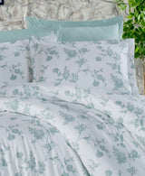 Lenjerie de pat Bumbac Ranforce 100% Turcoaz 003
