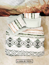 CottonBox - Lenjerie de pat pentru 2 persoane, 100% Bumbac Ranforce - Calitate superioară și confort garantat