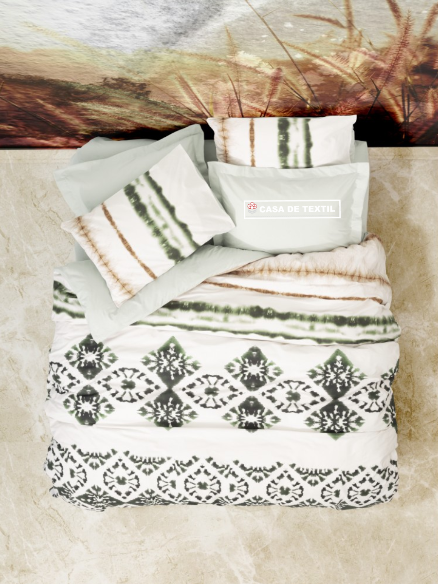 CottonBox lenjerie de pat pentru 2 persoane 100% Bumbac Ranforce
