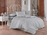 Lenjerie de pat Bumbac Ranforce 100% Gri 016