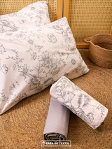 Lenjerie de pat pentru 2 persoane, 100% Bumbac Ranforce – Calitate superioară și confort garantat - imagine 2