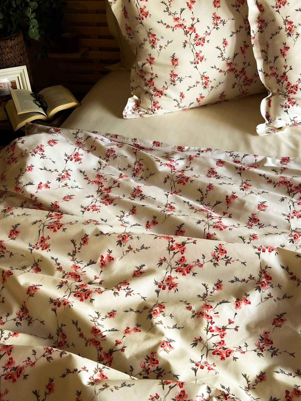 Lenjerie de pat Bumbac Ranforce 100% Crem 022