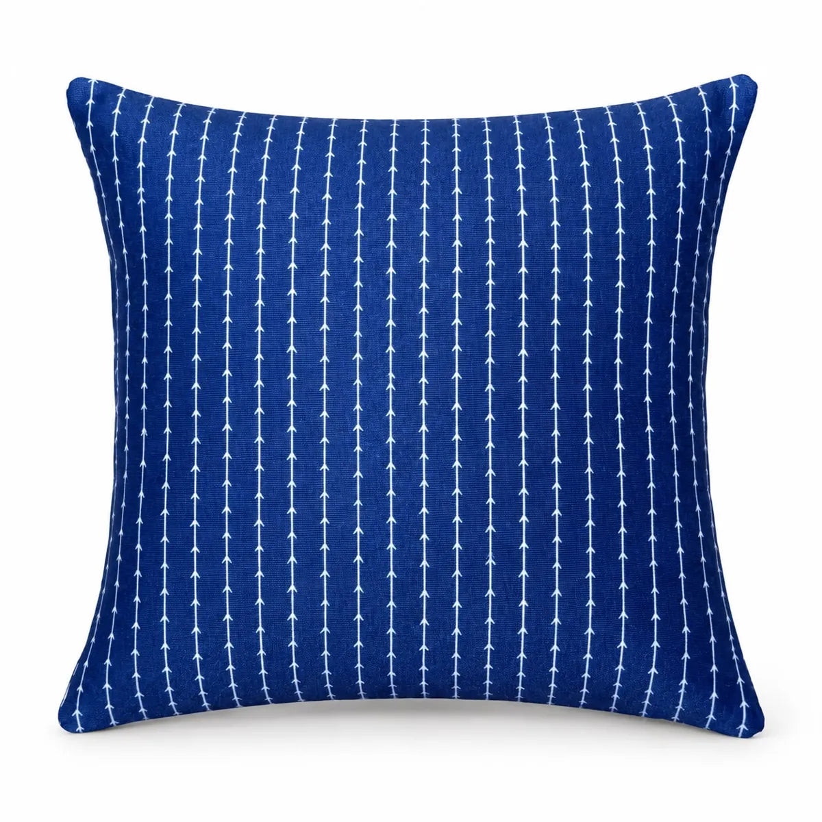 Față de pernă decorativă 45x45 bleumarin cu săgeți albe