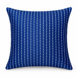 Față de pernă decorativă 45x45 bleumarin cu săgeți albe