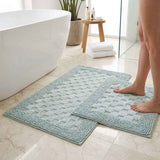 Set covoare de baie din 100% bumbac - Turcoaz