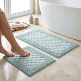Set covoare de baie din 100% bumbac - Turcoaz