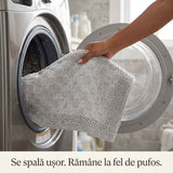 Set covoare de baie din 100% bumbac - Gri Deschis