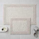 Set covoare de baie din 100% bumbac - Crem deschis