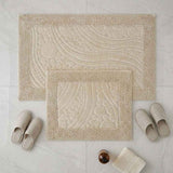 Set covoare de baie din 100% bumbac - Bej