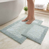 Set covoare de baie din 100% bumbac - Turcoaz